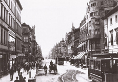 メインストリート　1900年頃